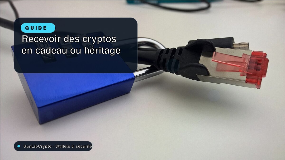 Recevoir des cryptos en cadeau ou héritage