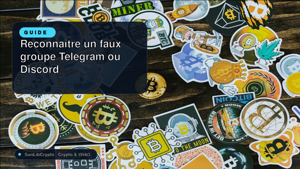 Reconnaître un faux groupe Telegram ou Discord