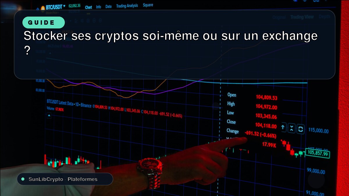 Stocker ses cryptos soi-même ou sur un exchange ?