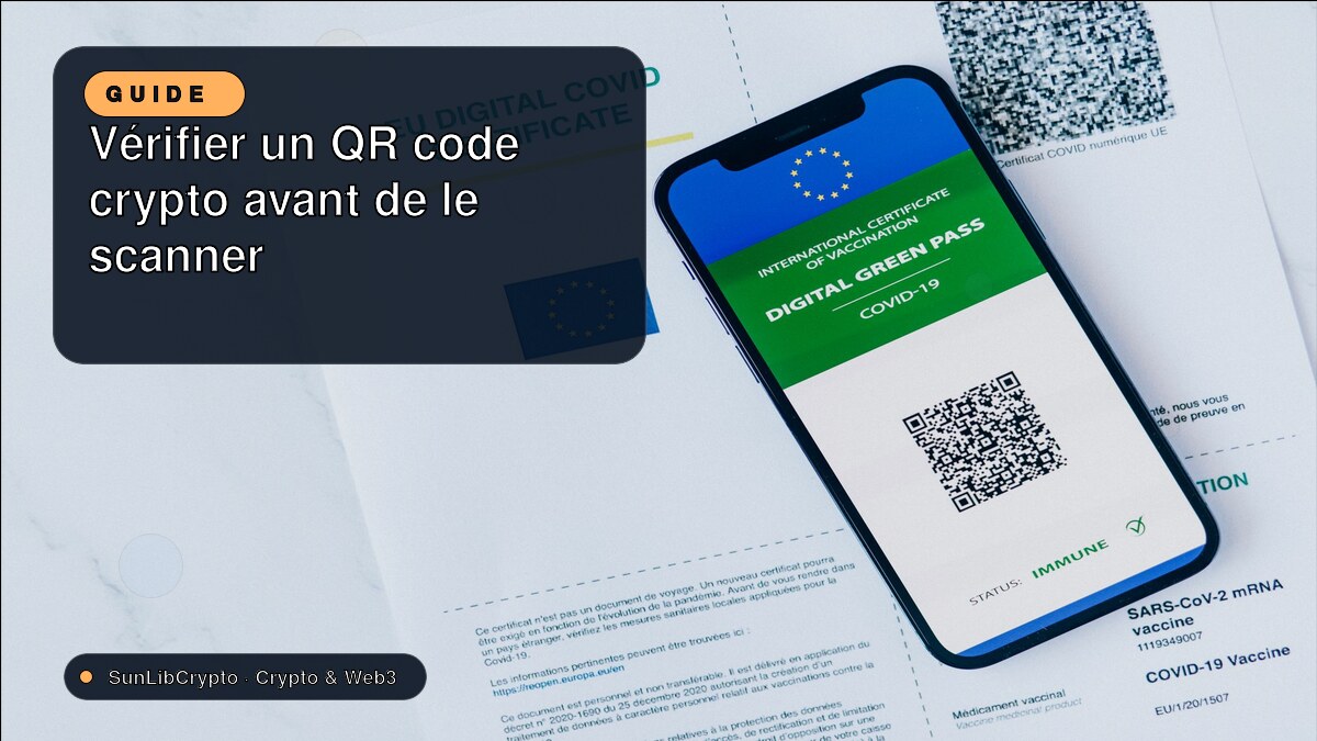 Vérifier un QR code crypto avant de le scanner