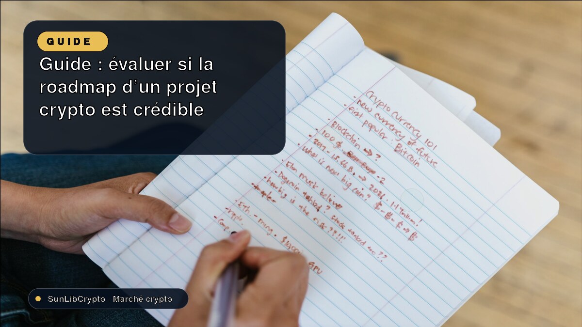 Guide : évaluer si la roadmap d’un projet crypto est crédible