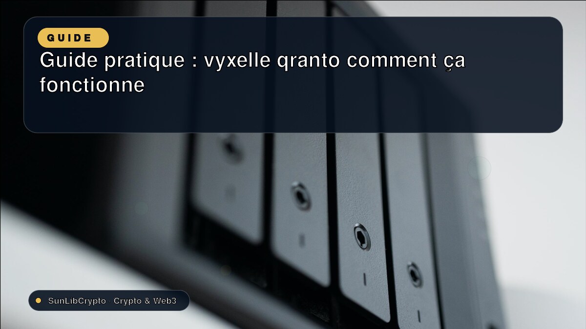 Guide pratique : vyxelle qranto comment ça fonctionne