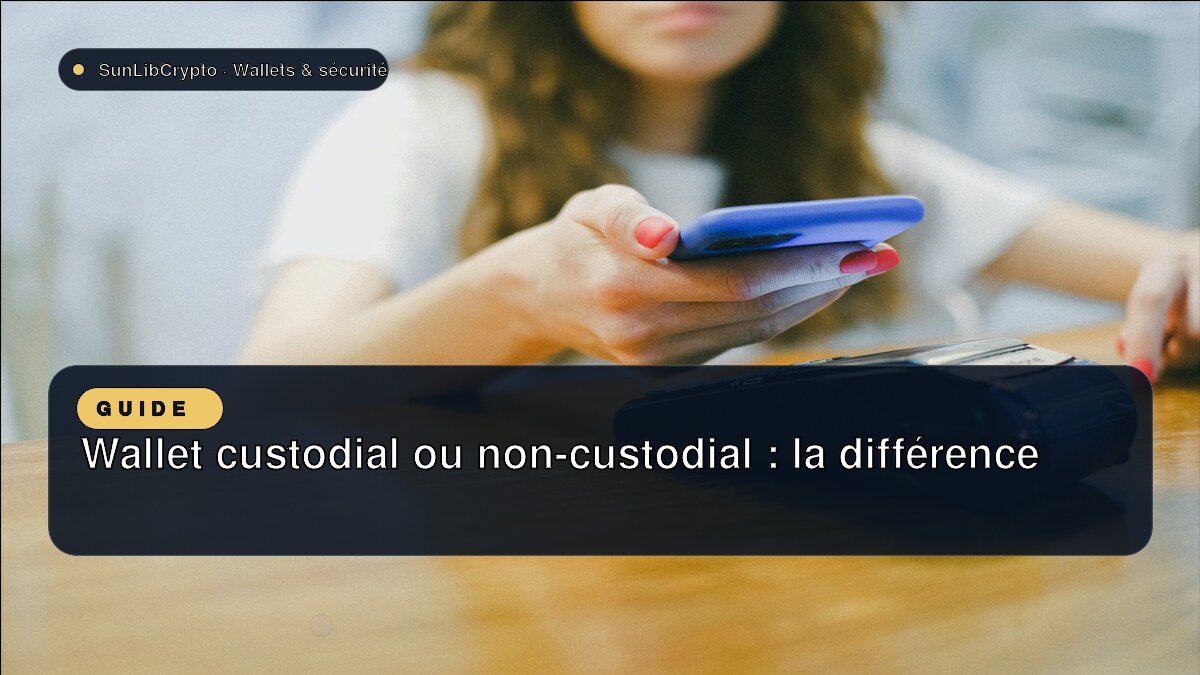 Wallet custodial ou non-custodial : la différence
